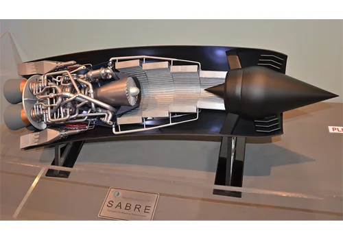 Sabre Engine Model display model